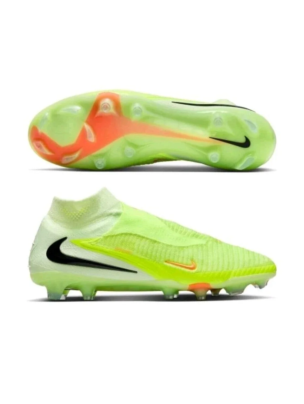 Size 6.5 Nike Phantom 6 High Elite FG Soccer Cleats Max Voltage Mens